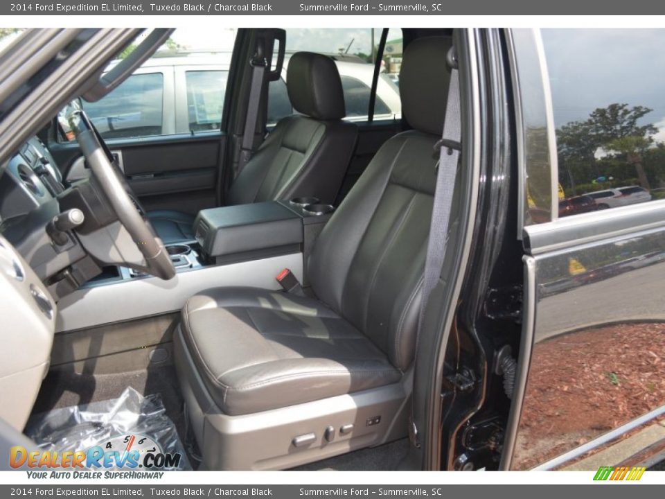 2014 Ford Expedition EL Limited Tuxedo Black / Charcoal Black Photo #21