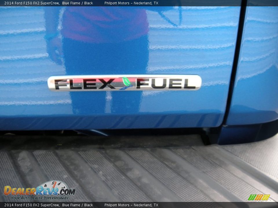 2014 Ford F150 FX2 SuperCrew Blue Flame / Black Photo #18