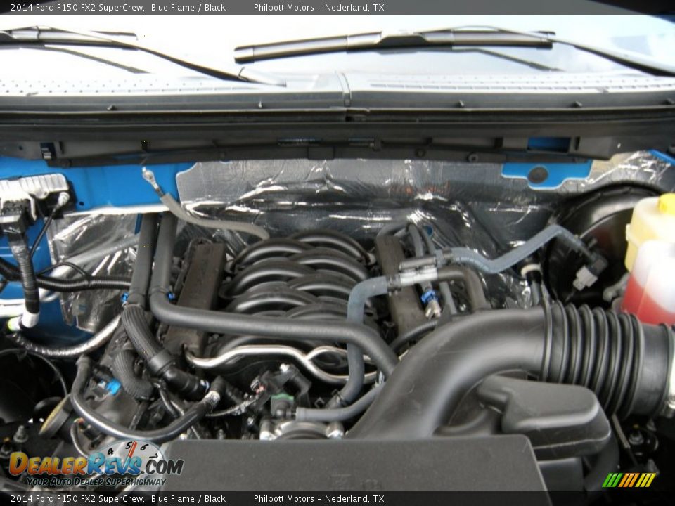2014 Ford F150 FX2 SuperCrew Blue Flame / Black Photo #19