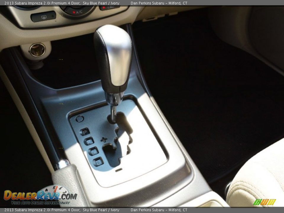 2013 Subaru Impreza 2.0i Premium 4 Door Sky Blue Pearl / Ivory Photo #17