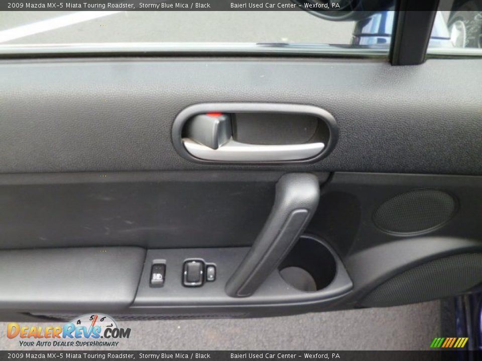 2009 Mazda MX-5 Miata Touring Roadster Stormy Blue Mica / Black Photo #15