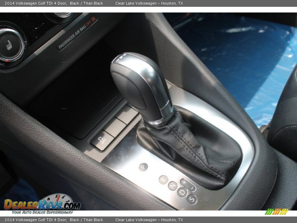 2014 Volkswagen Golf TDI 4 Door Black / Titan Black Photo #15
