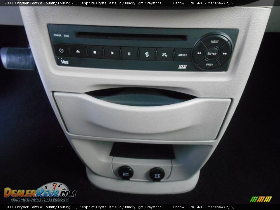 2011 Chrysler Town & Country Touring - L Sapphire Crystal Metallic / Black/Light Graystone Photo #29