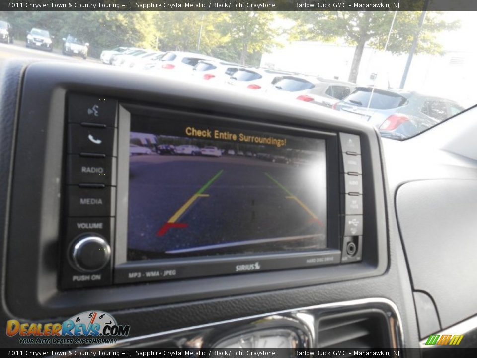 2011 Chrysler Town & Country Touring - L Sapphire Crystal Metallic / Black/Light Graystone Photo #35