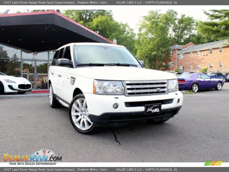 2007 Land Rover Range Rover Sport Supercharged Chawton White / Ivory Photo #1