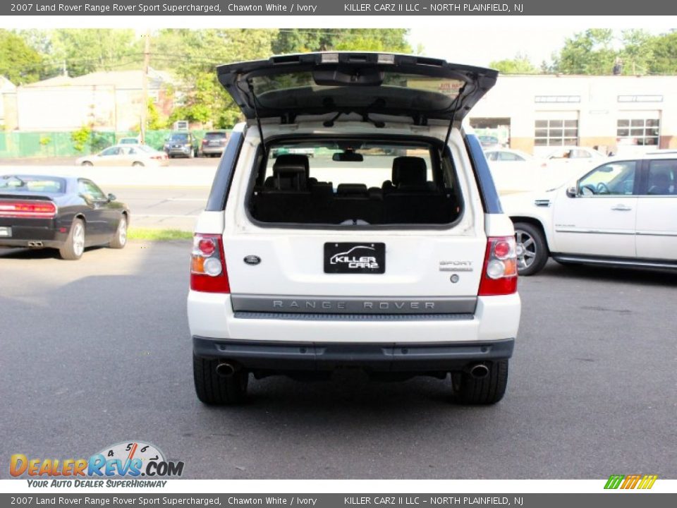 2007 Land Rover Range Rover Sport Supercharged Chawton White / Ivory Photo #24