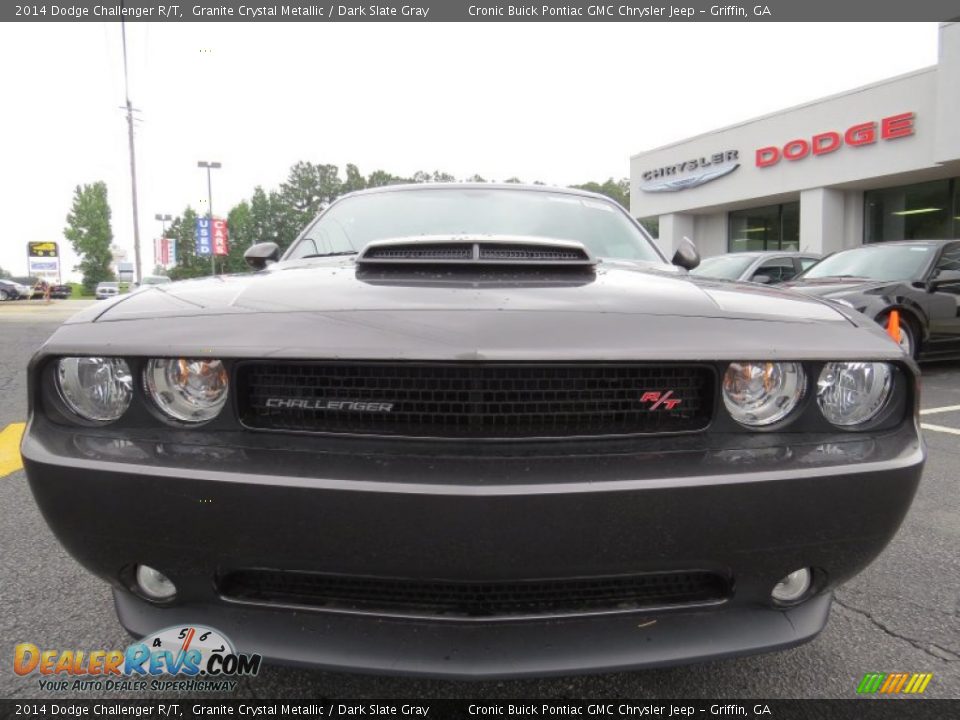 2014 Dodge Challenger R/T Granite Crystal Metallic / Dark Slate Gray Photo #2