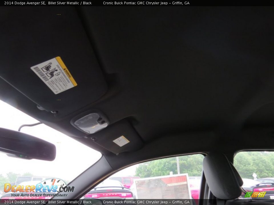 2014 Dodge Avenger SE Billet Silver Metallic / Black Photo #11