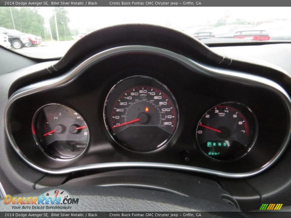 2014 Dodge Avenger SE Billet Silver Metallic / Black Photo #14