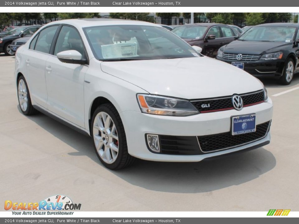 2014 Volkswagen Jetta GLI Pure White / Titan Black Photo #1