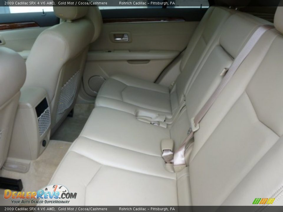 2009 Cadillac SRX 4 V6 AWD Gold Mist / Cocoa/Cashmere Photo #5