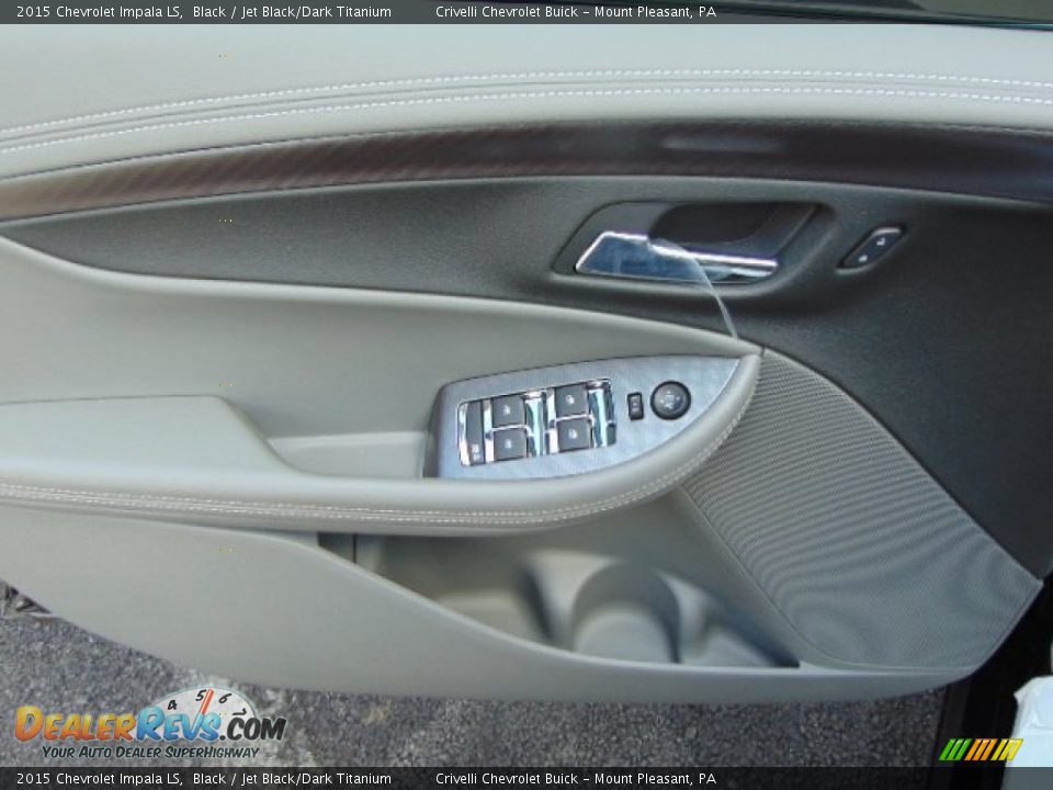 2015 Chevrolet Impala LS Black / Jet Black/Dark Titanium Photo #7