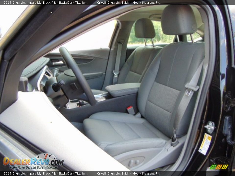 2015 Chevrolet Impala LS Black / Jet Black/Dark Titanium Photo #9