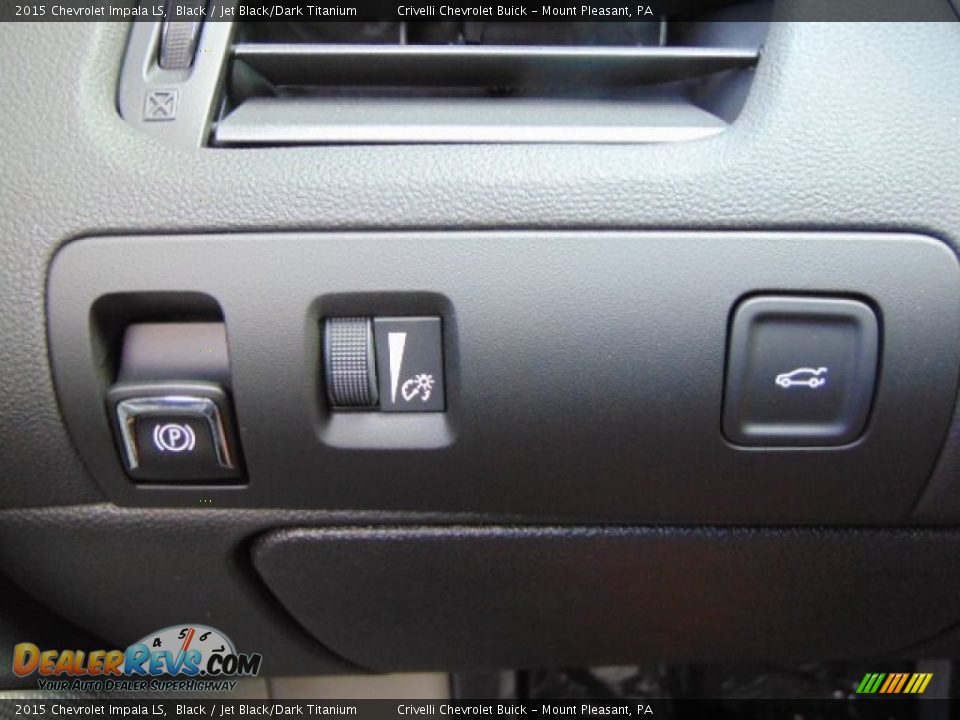 2015 Chevrolet Impala LS Black / Jet Black/Dark Titanium Photo #15