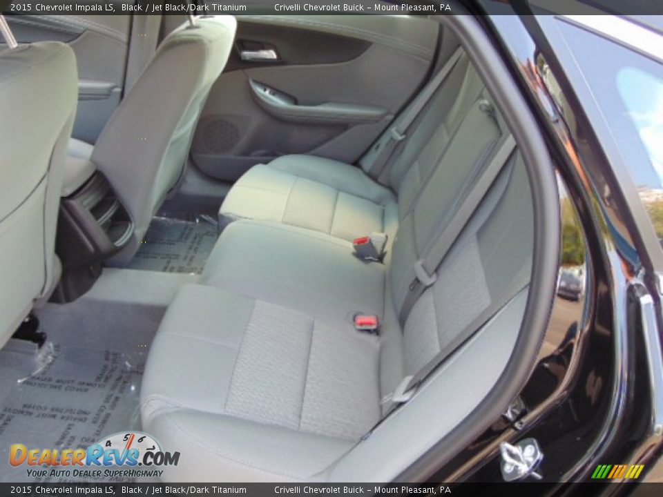 2015 Chevrolet Impala LS Black / Jet Black/Dark Titanium Photo #18