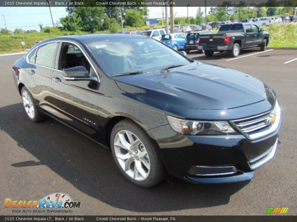 2015 Chevrolet Impala LT Black / Jet Black Photo #6