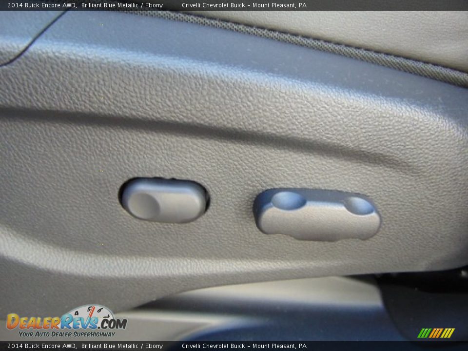 2014 Buick Encore AWD Brilliant Blue Metallic / Ebony Photo #10