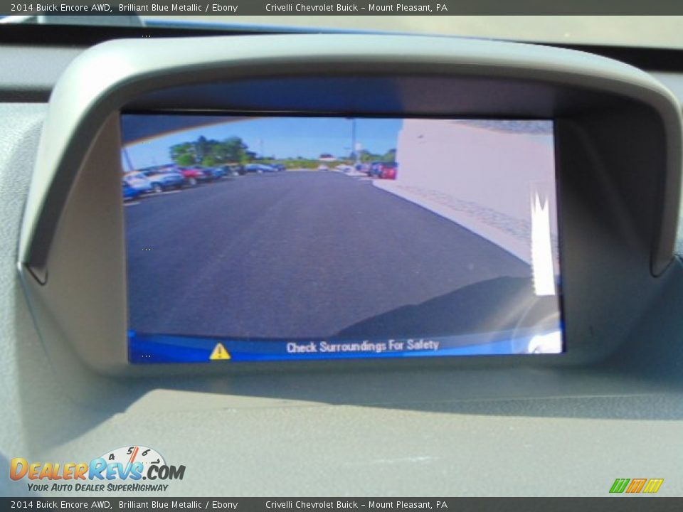 2014 Buick Encore AWD Brilliant Blue Metallic / Ebony Photo #14