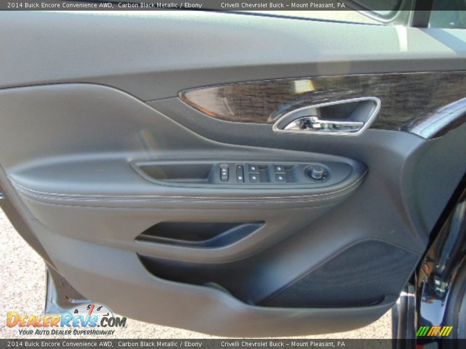 2014 Buick Encore Convenience AWD Carbon Black Metallic / Ebony Photo #12