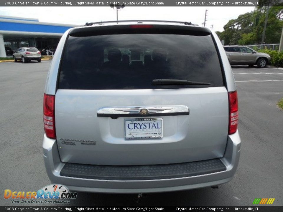 2008 Chrysler Town & Country Touring Bright Silver Metallic / Medium Slate Gray/Light Shale Photo #9