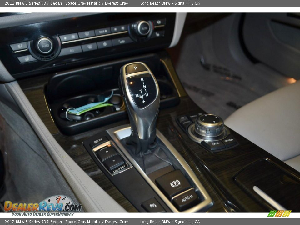 2012 BMW 5 Series 535i Sedan Space Gray Metallic / Everest Gray Photo #20