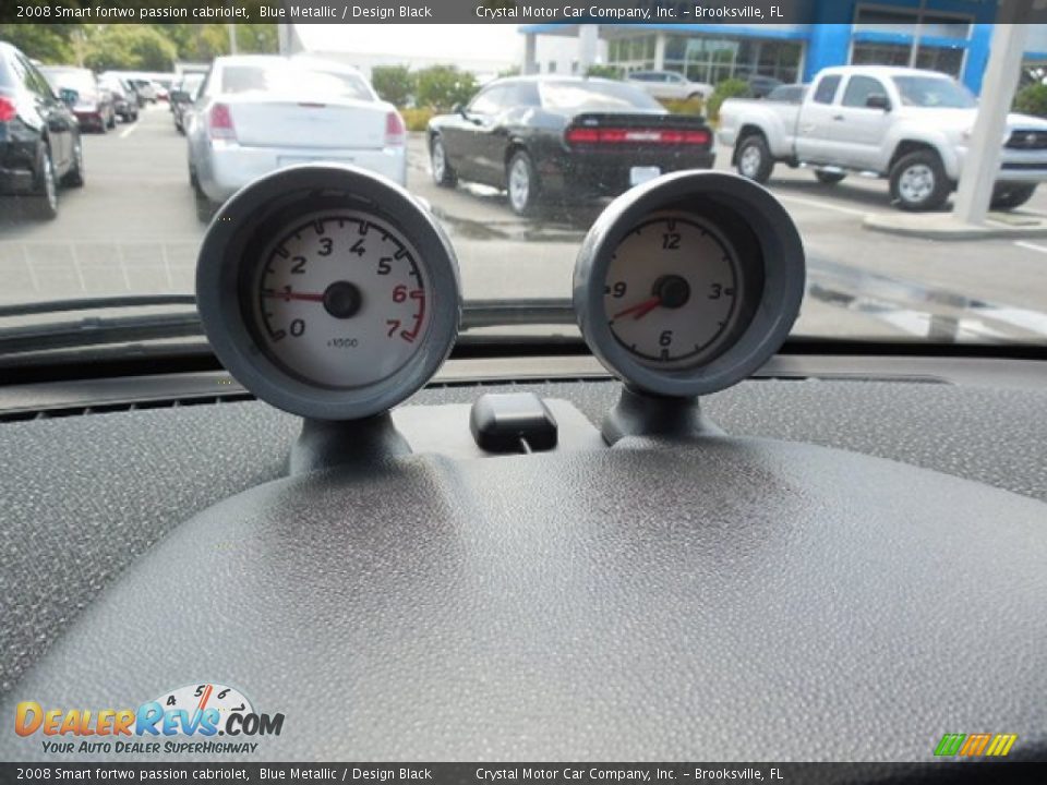 2008 Smart fortwo passion cabriolet Blue Metallic / Design Black Photo #17