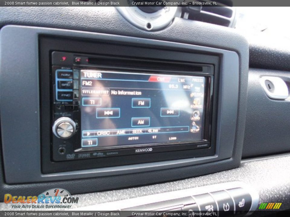 2008 Smart fortwo passion cabriolet Blue Metallic / Design Black Photo #18