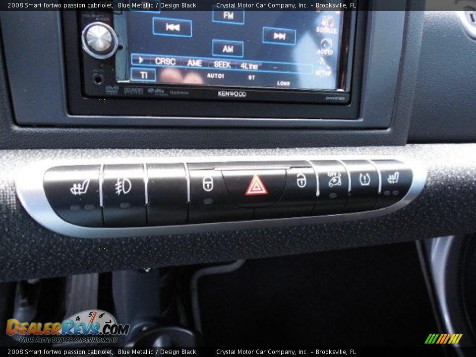 2008 Smart fortwo passion cabriolet Blue Metallic / Design Black Photo #19