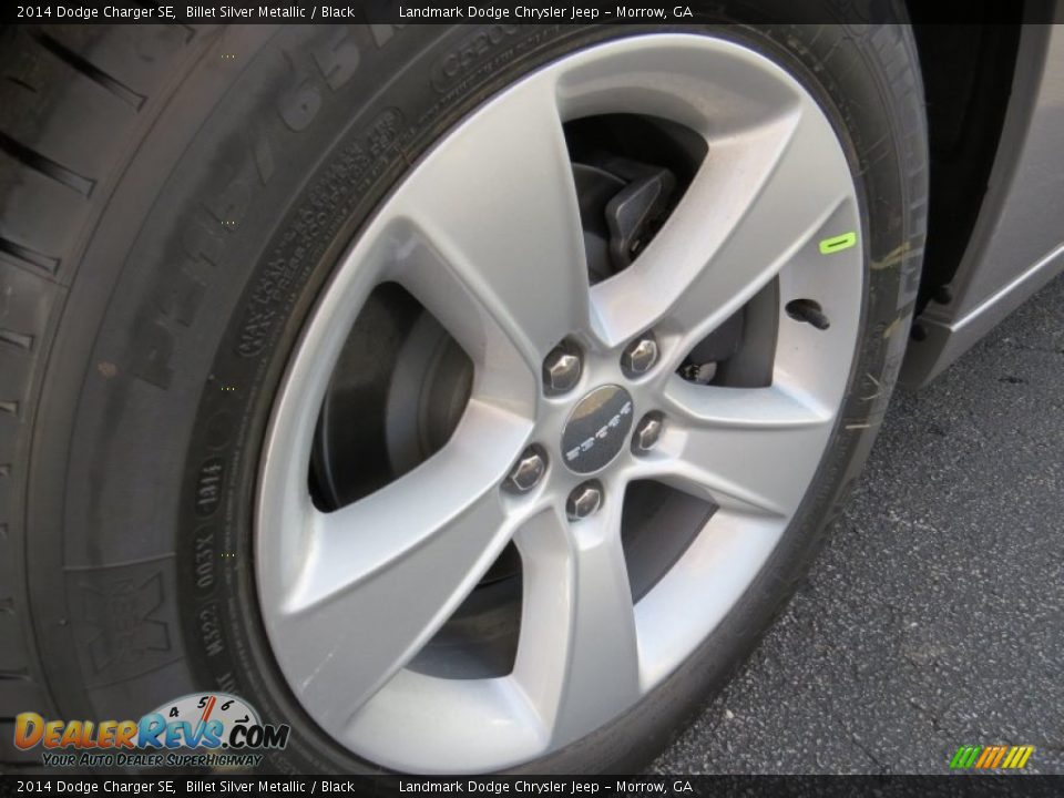 2014 Dodge Charger SE Billet Silver Metallic / Black Photo #5