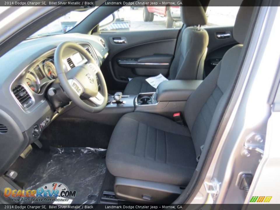 2014 Dodge Charger SE Billet Silver Metallic / Black Photo #6
