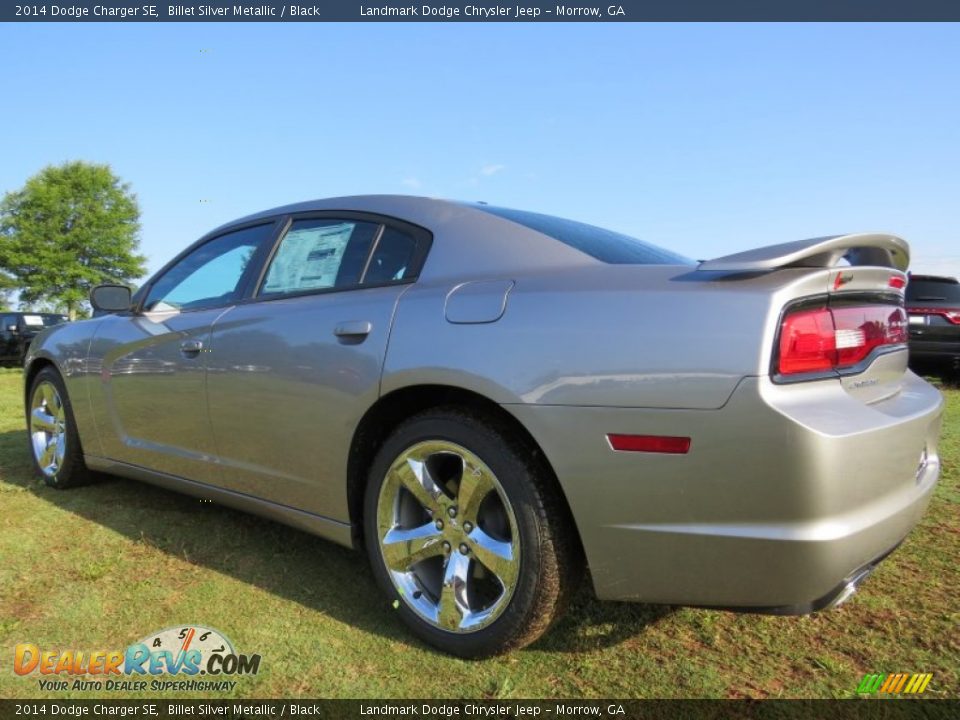 2014 Dodge Charger SE Billet Silver Metallic / Black Photo #2