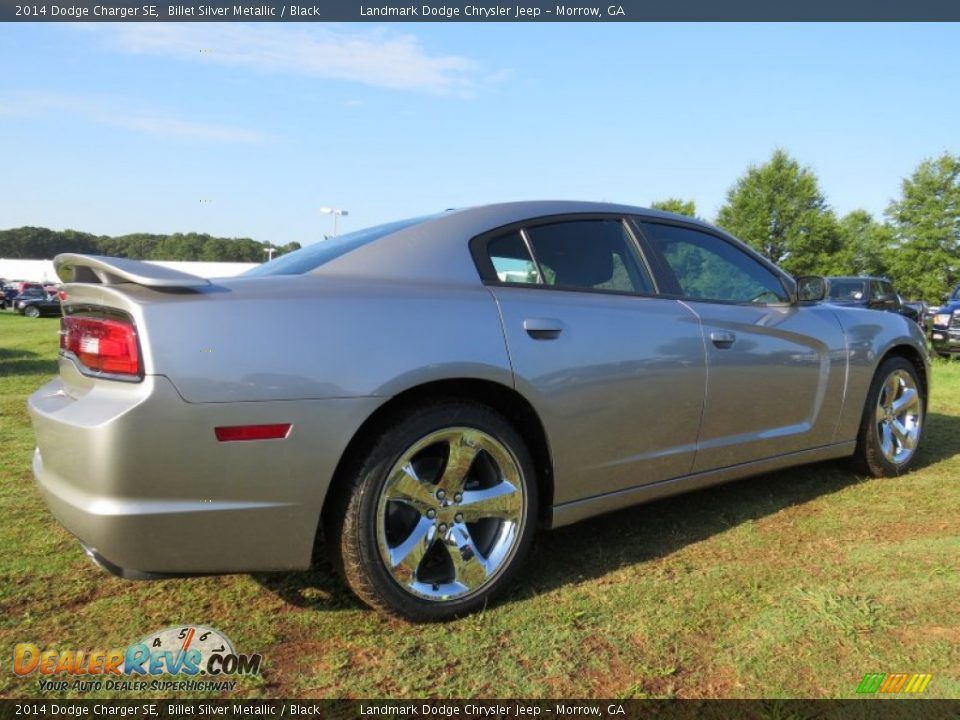 2014 Dodge Charger SE Billet Silver Metallic / Black Photo #3