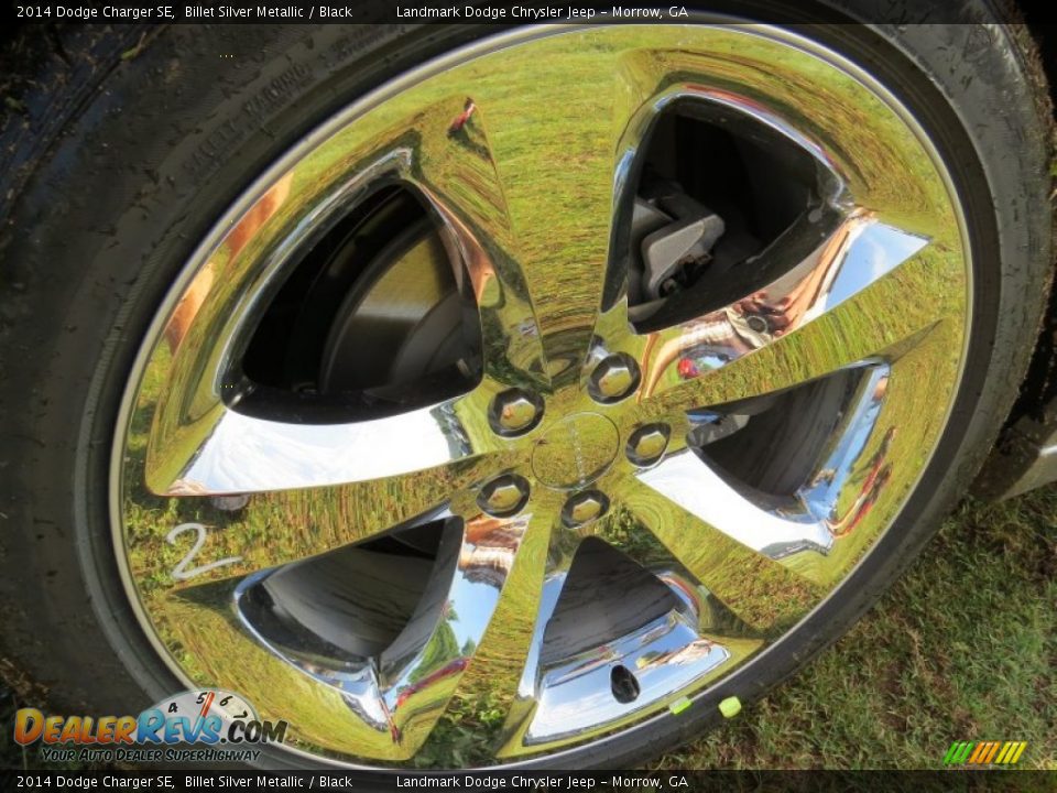 2014 Dodge Charger SE Billet Silver Metallic / Black Photo #5
