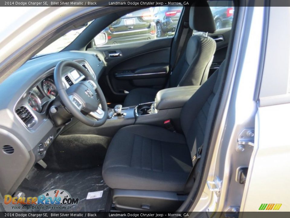 2014 Dodge Charger SE Billet Silver Metallic / Black Photo #6
