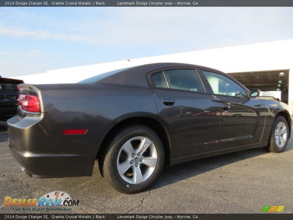 2014 Dodge Charger SE Granite Crystal Metallic / Black Photo #3