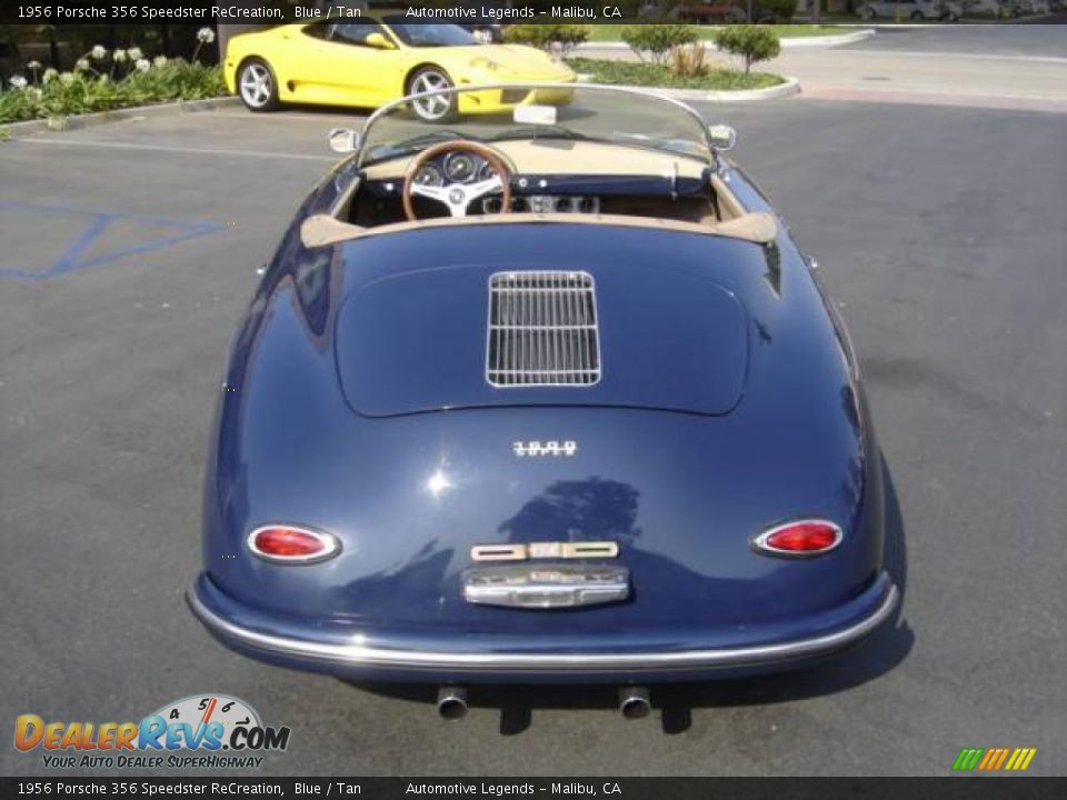 1956 Porsche 356 Speedster ReCreation Blue / Tan Photo #3