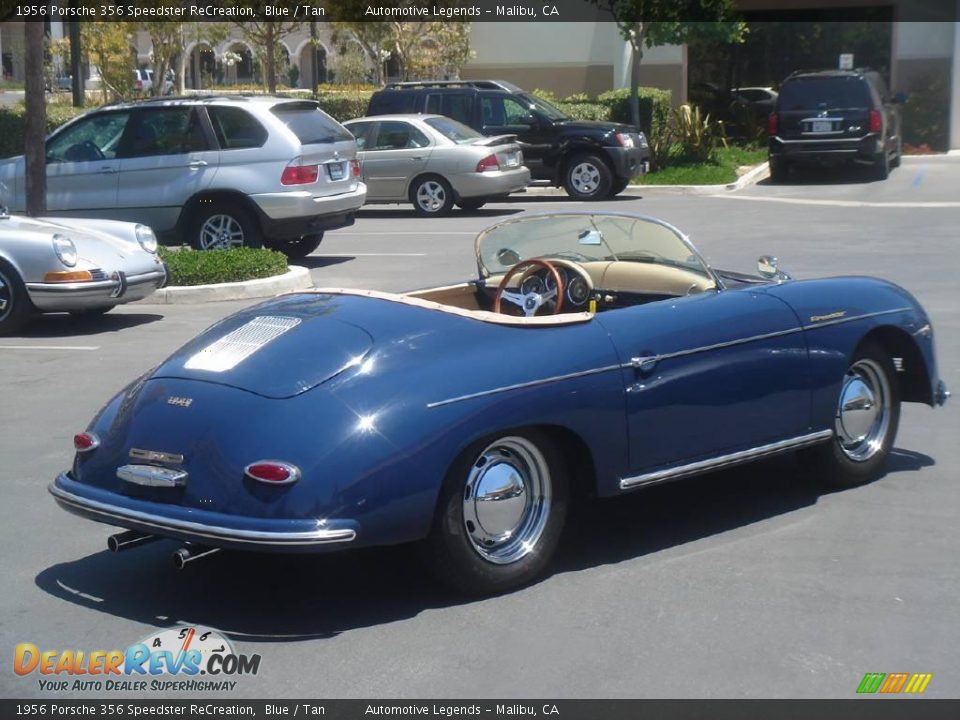 1956 Porsche 356 Speedster ReCreation Blue / Tan Photo #4