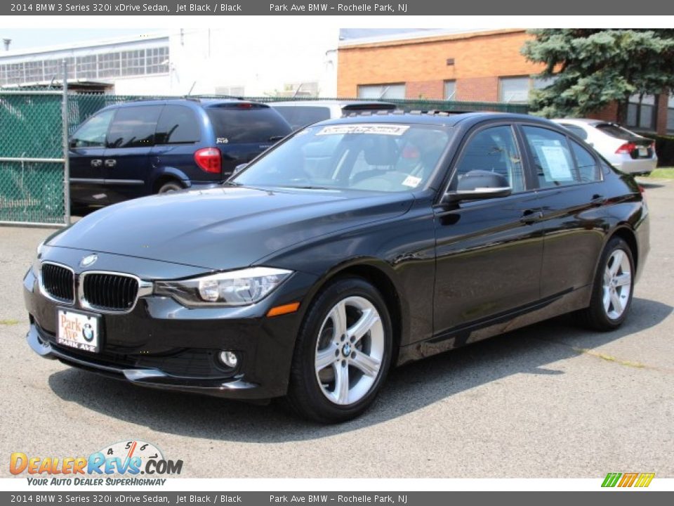 2014 BMW 3 Series 320i xDrive Sedan Jet Black / Black Photo #6