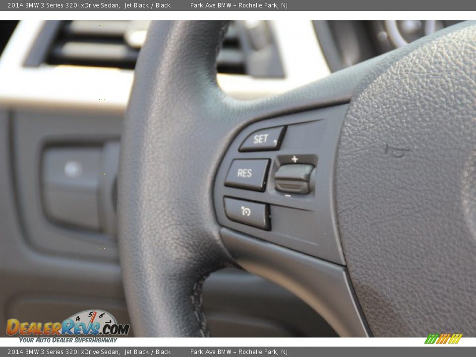 2014 BMW 3 Series 320i xDrive Sedan Jet Black / Black Photo #17