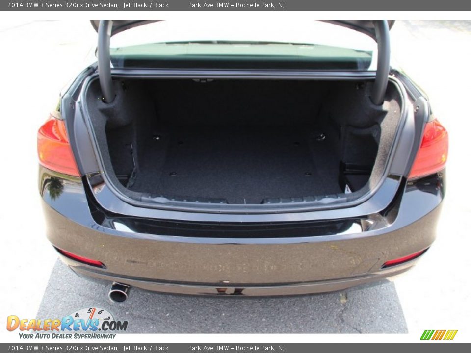 2014 BMW 3 Series 320i xDrive Sedan Jet Black / Black Photo #20