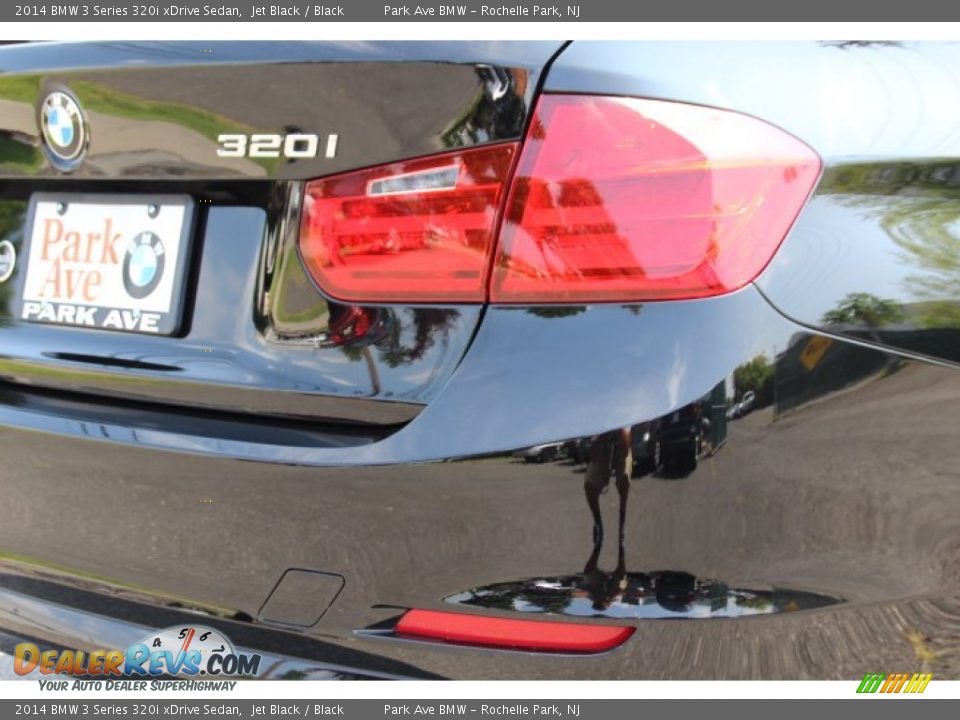 2014 BMW 3 Series 320i xDrive Sedan Jet Black / Black Photo #21
