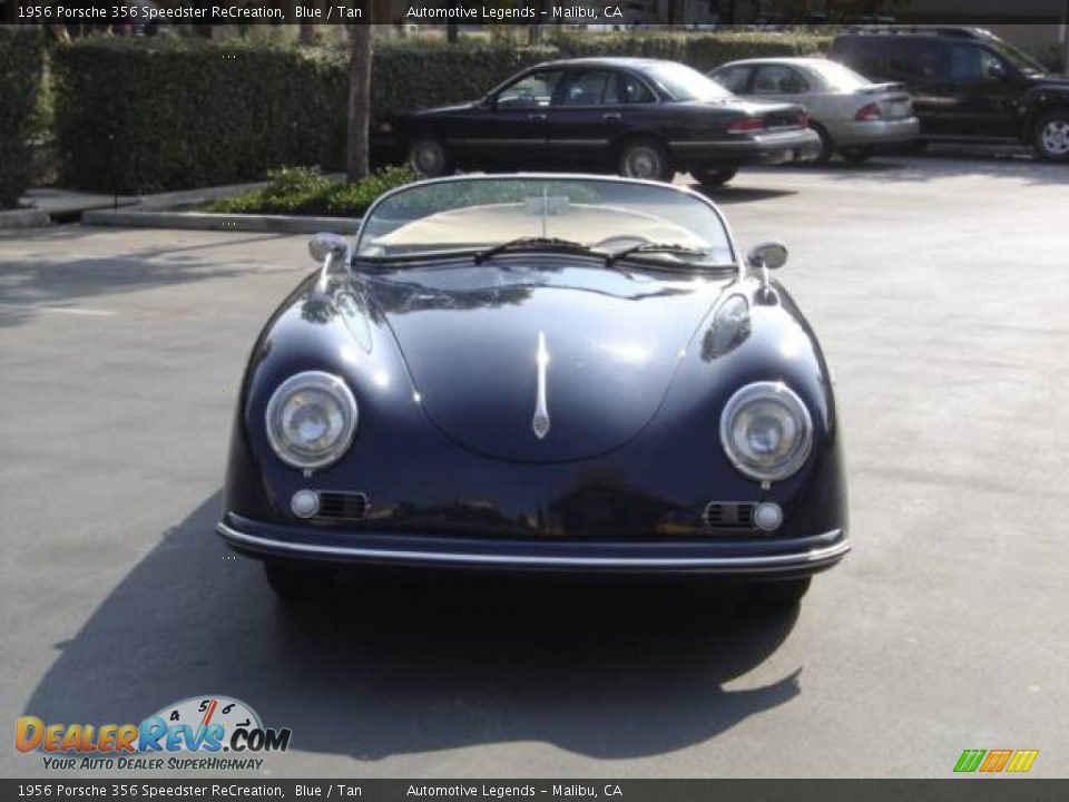 1956 Porsche 356 Speedster ReCreation Blue / Tan Photo #7