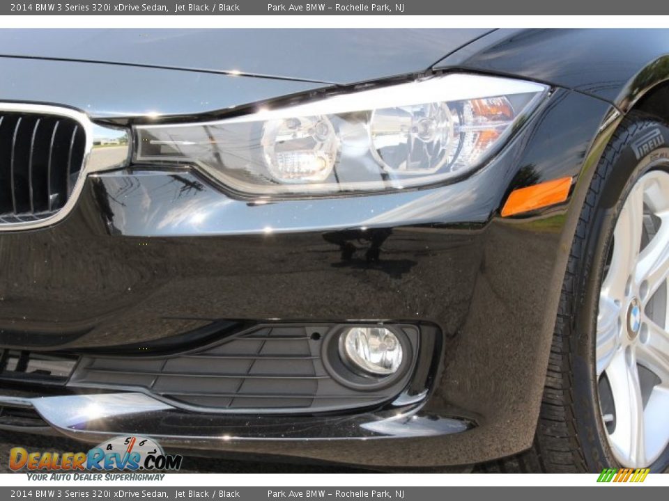 2014 BMW 3 Series 320i xDrive Sedan Jet Black / Black Photo #29