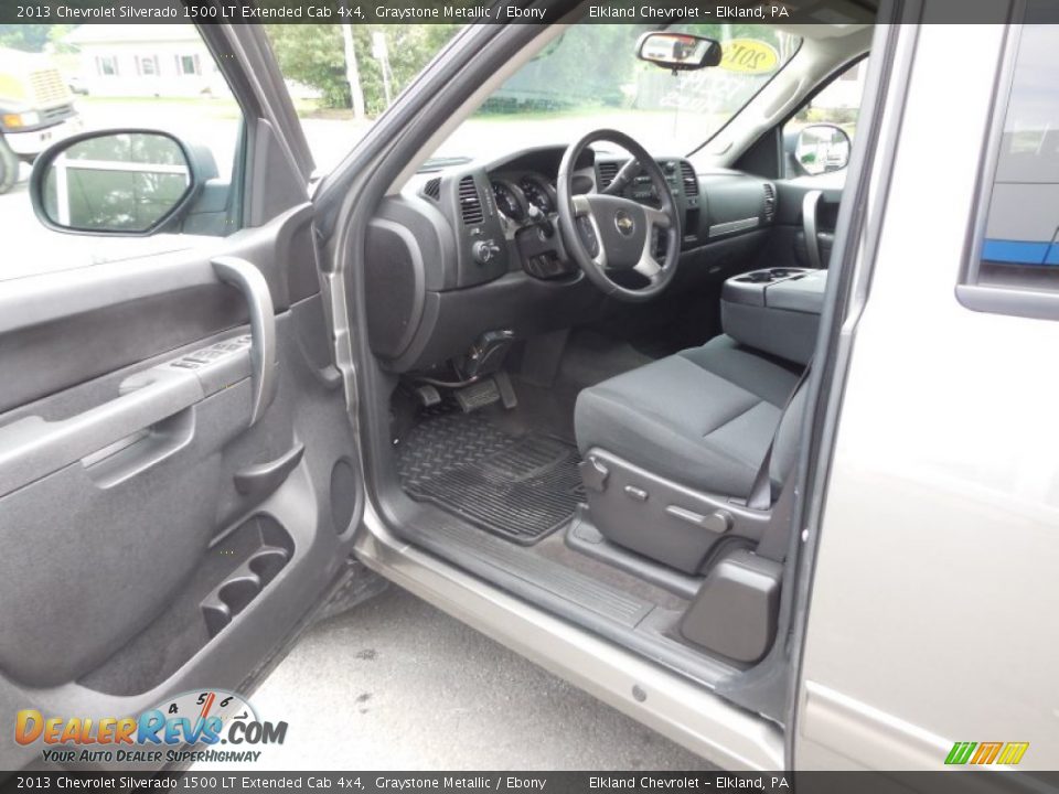 2013 Chevrolet Silverado 1500 LT Extended Cab 4x4 Graystone Metallic / Ebony Photo #12