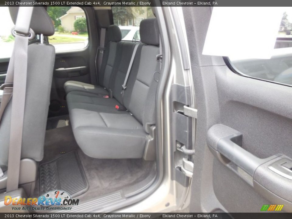 2013 Chevrolet Silverado 1500 LT Extended Cab 4x4 Graystone Metallic / Ebony Photo #31