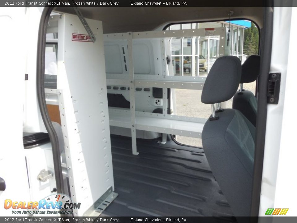 2012 Ford Transit Connect XLT Van Frozen White / Dark Grey Photo #30