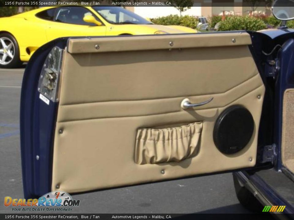 1956 Porsche 356 Speedster ReCreation Blue / Tan Photo #11