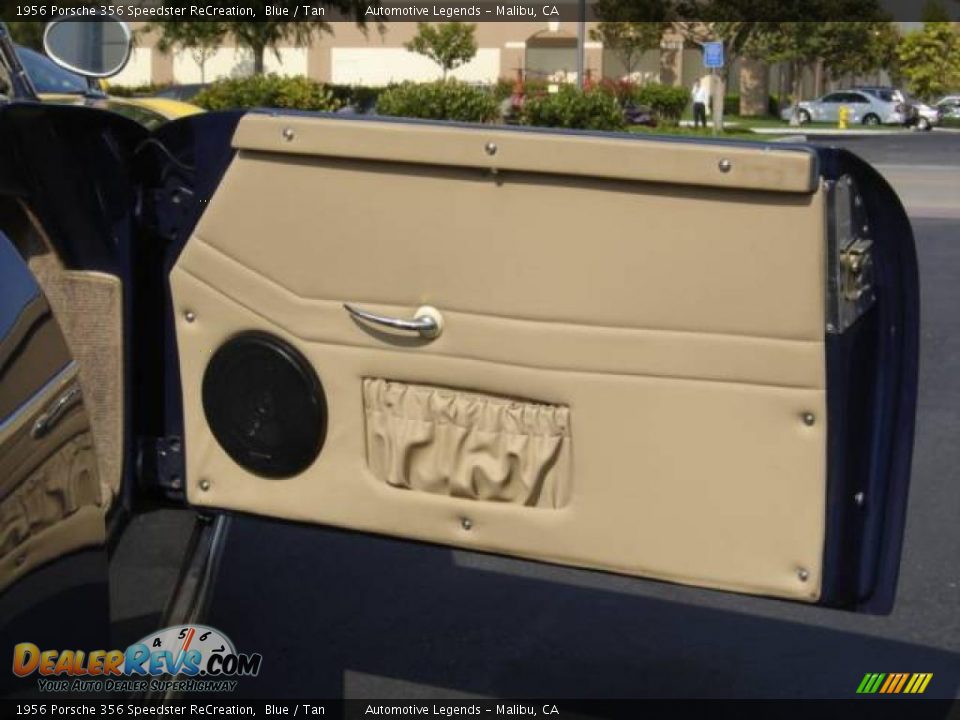 1956 Porsche 356 Speedster ReCreation Blue / Tan Photo #14