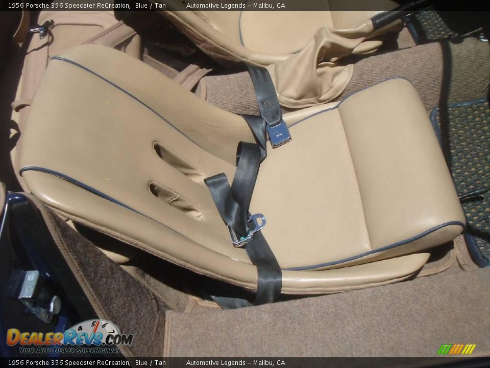 1956 Porsche 356 Speedster ReCreation Blue / Tan Photo #15