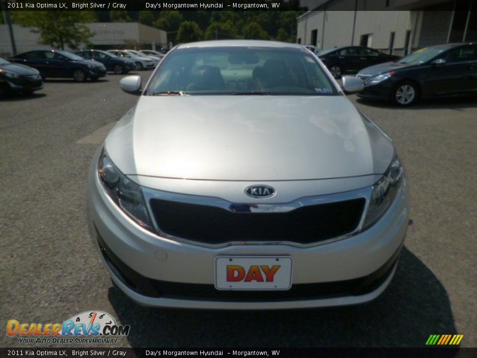 2011 Kia Optima LX Bright Silver / Gray Photo #2